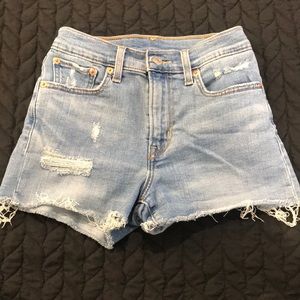 Levi’s High waisted shorts